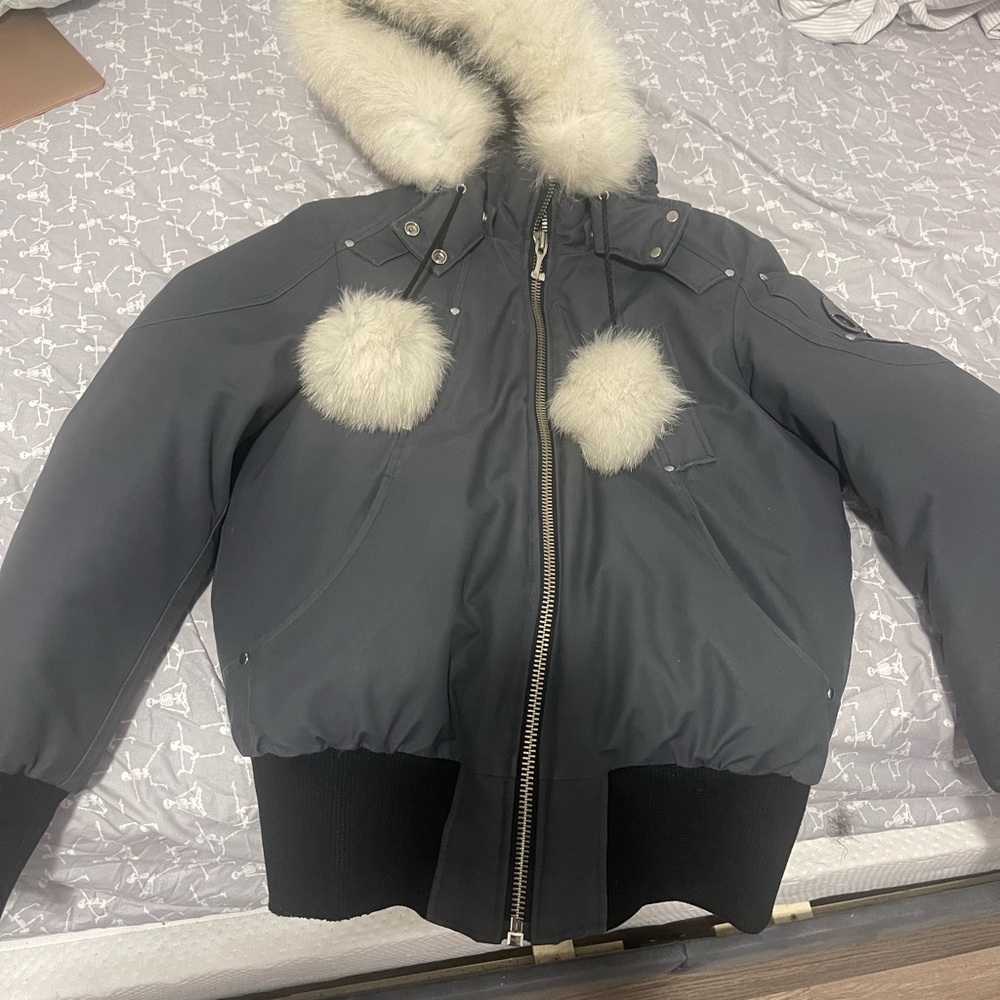 Moose Knuckle Womens Shearling Bomber ( Large )